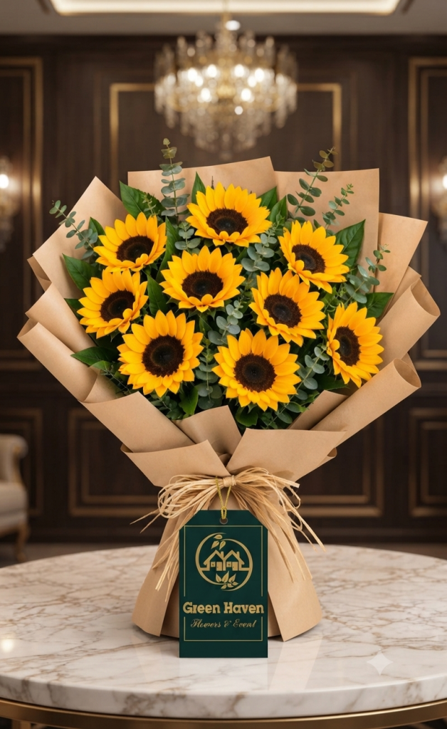 The Sunflowers Bouquet