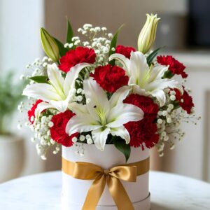 Crimson & Pearl Blossom Box