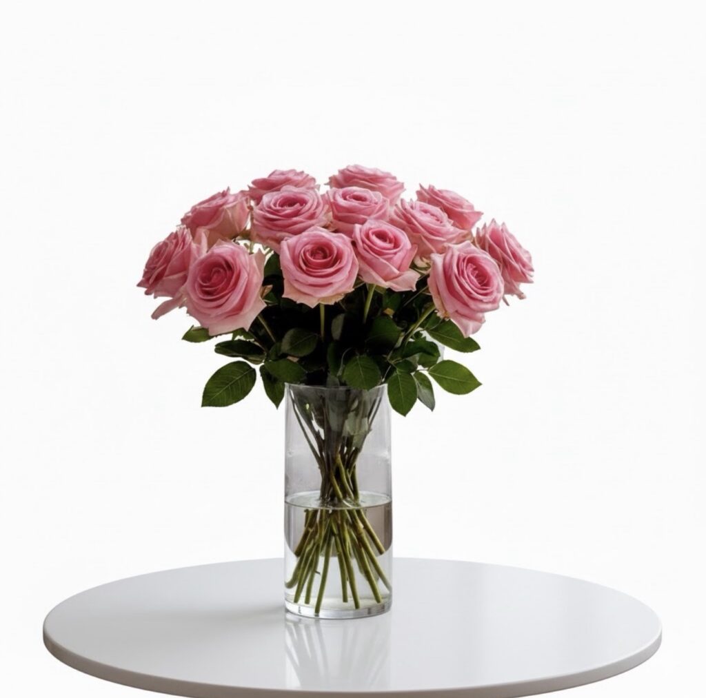 Rose in a Vase