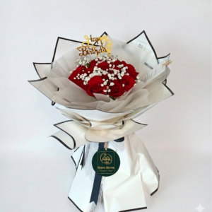 The Crimson Celebration Bouquet