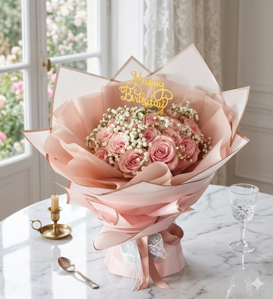 Rose Birthday Bouquet