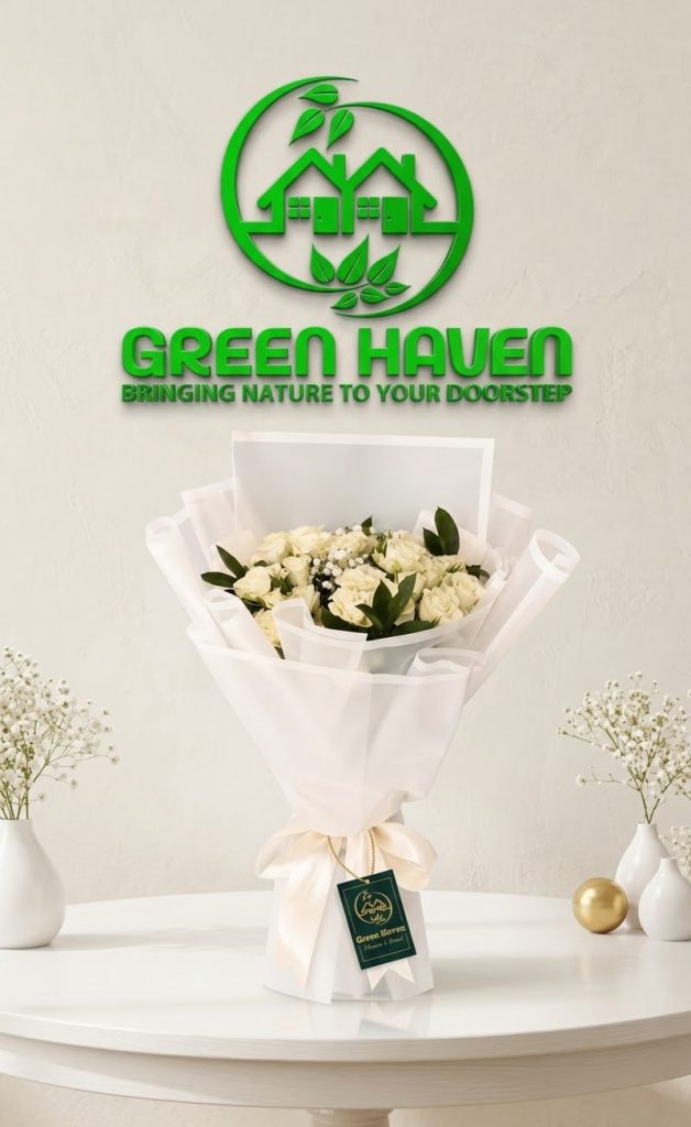 White Beautiful Bouquet