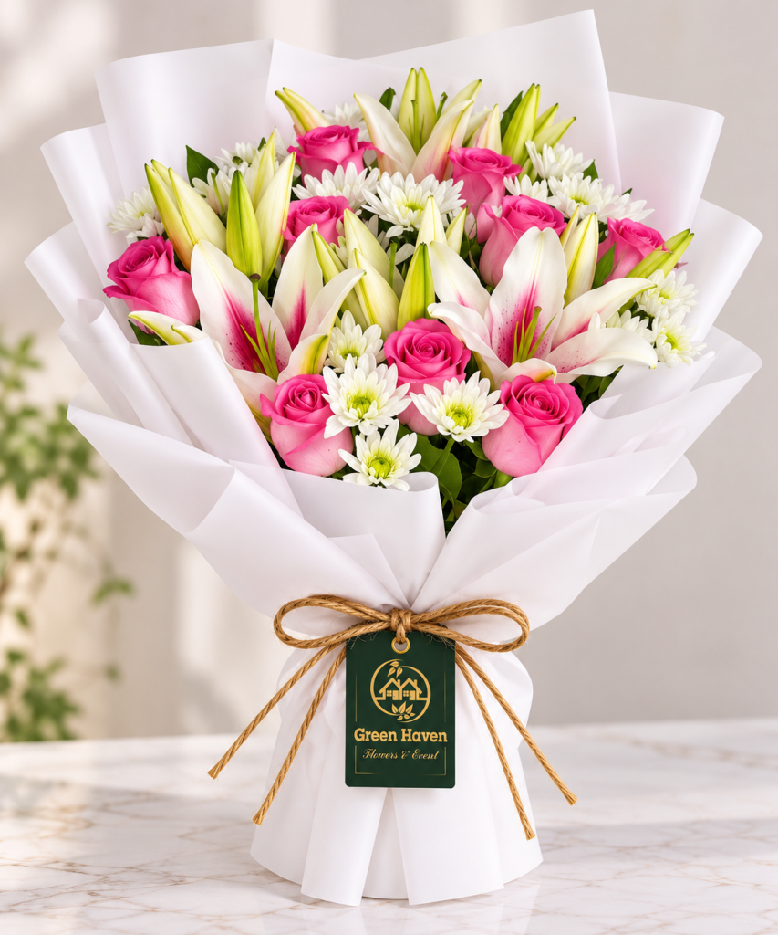 Lily & Rose Elegance Bouquet