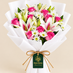 Lily & Rose Elegance Bouquet