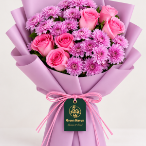 Pink Blossom Charm Bouquet