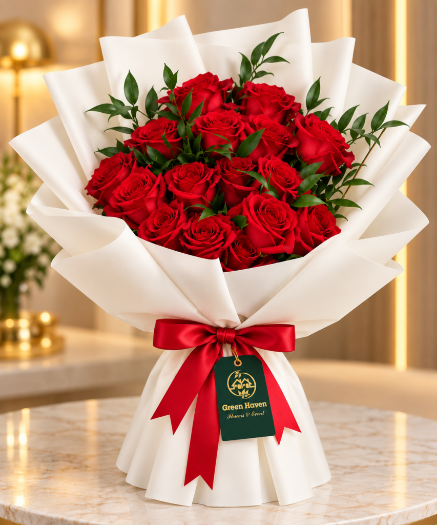 Eternal Love Red Rose Bouquet