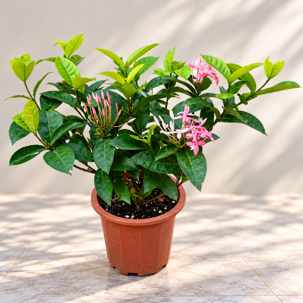 Ixora Pink-Medium