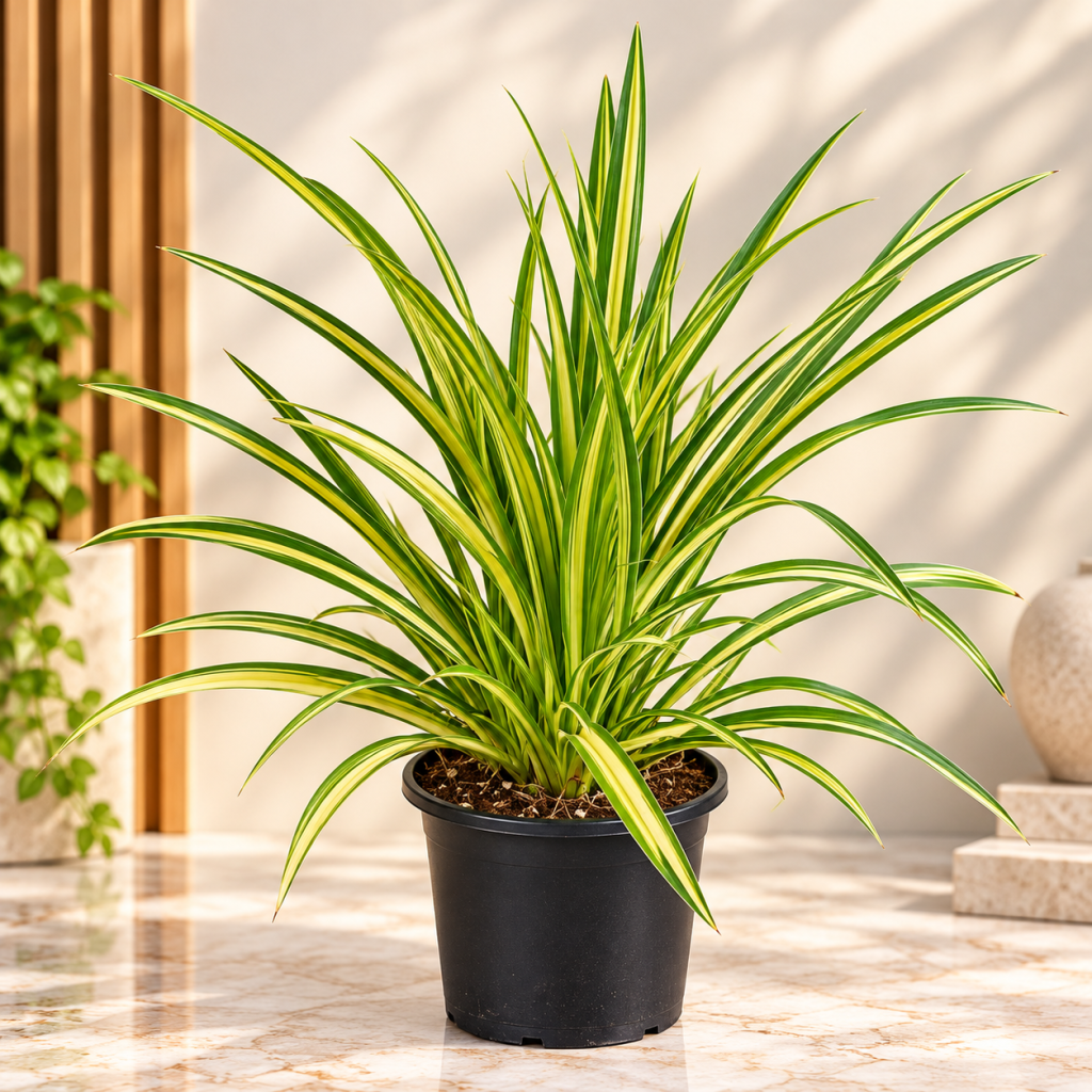 Variegated Spider Plant