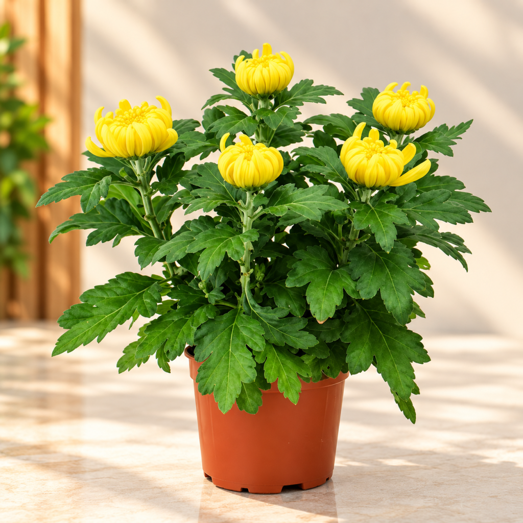 Yellow Chrysanthemum (Yellow Mum)