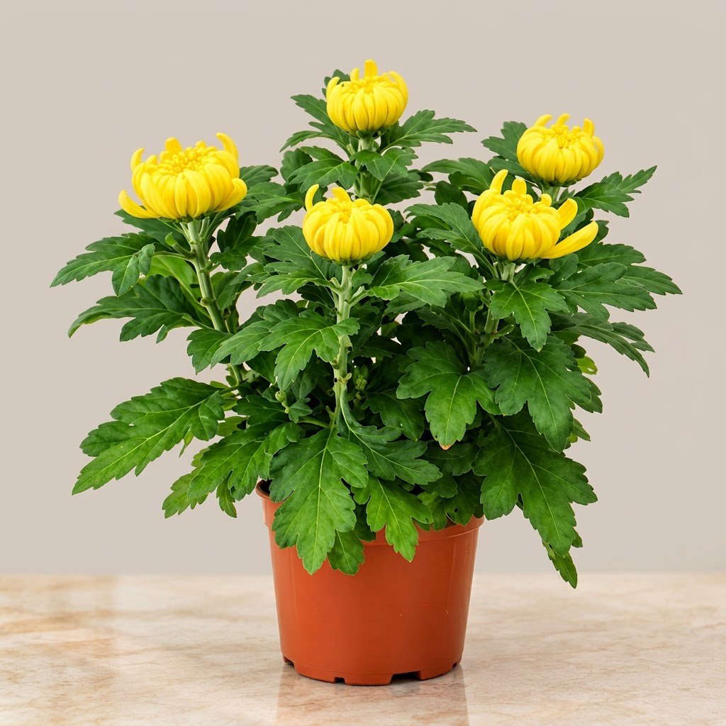 Yellow Chrysanthemum (Yellow Mum)