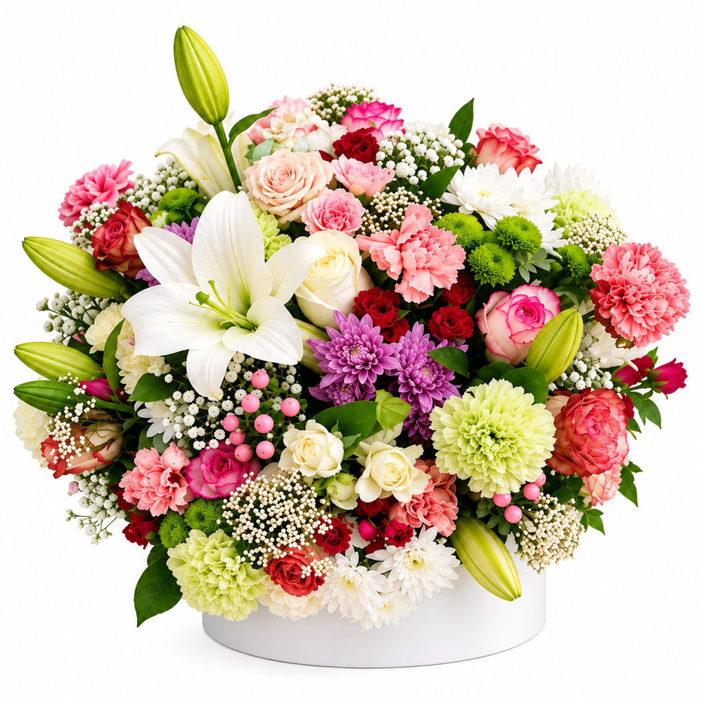 Royal Lily Garden Luxury Flower Box