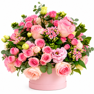 Pink Harmony Luxury Flower Box