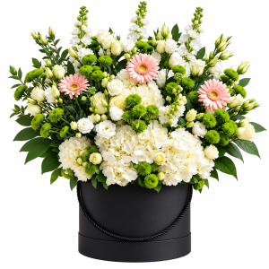 White Harmony Luxury Flower Box