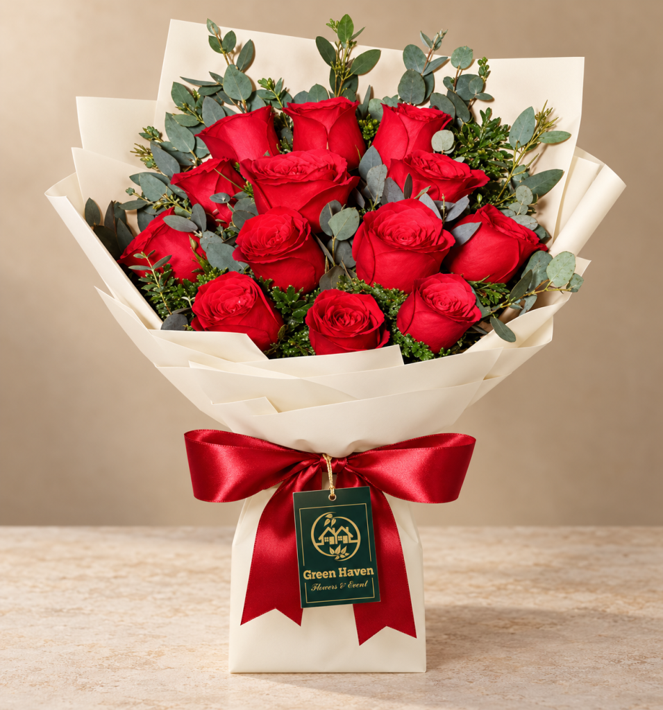 Classic Red Rose Bouquet
