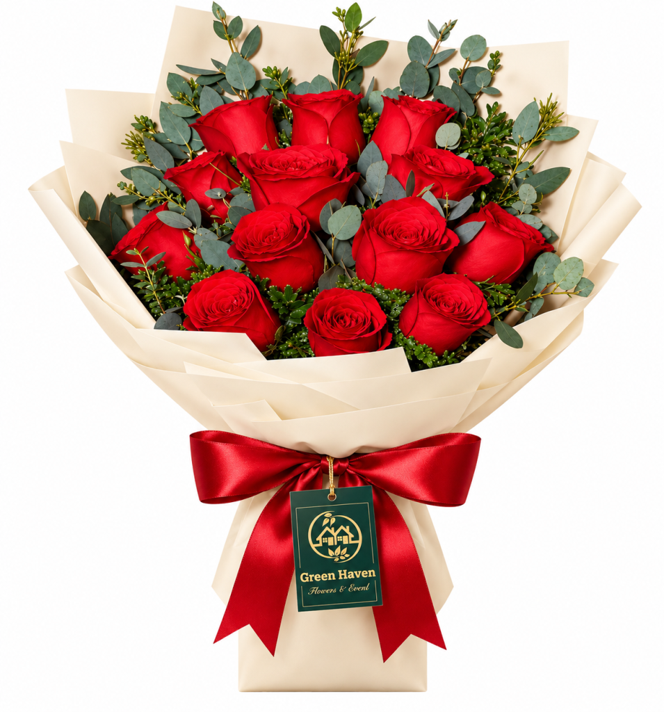 Classic Red Rose Bouquet