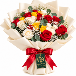 Royal Trio Rose Bouquet