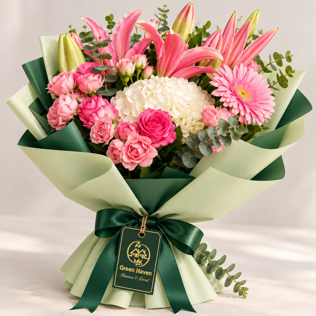 Pink Harmony Luxury Bouquet