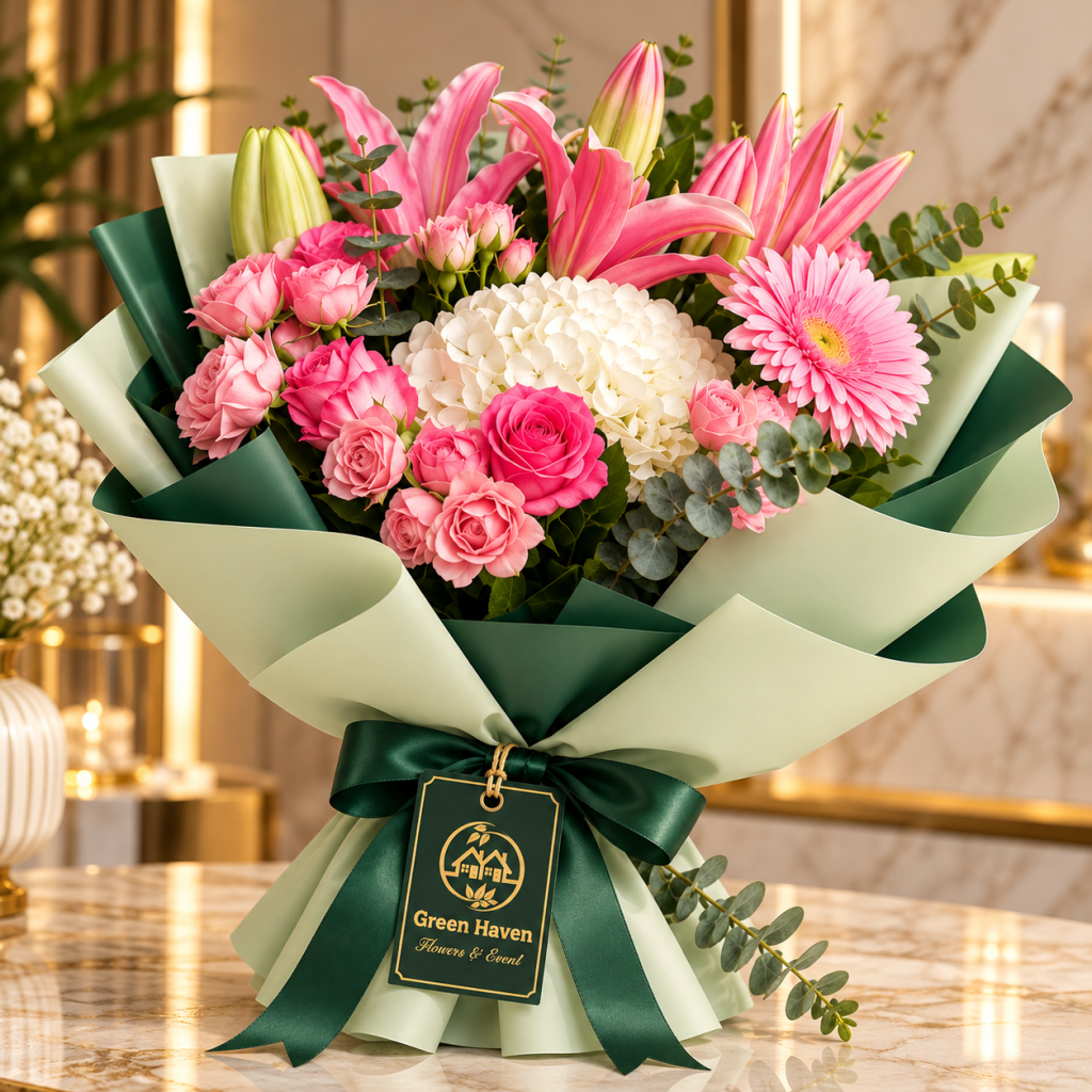 Pink Harmony Luxury Bouquet