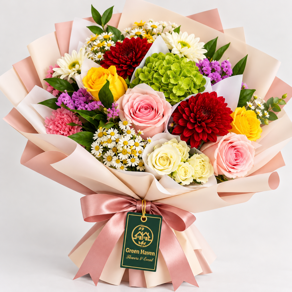 Rainbow Garden Luxury Bouquet