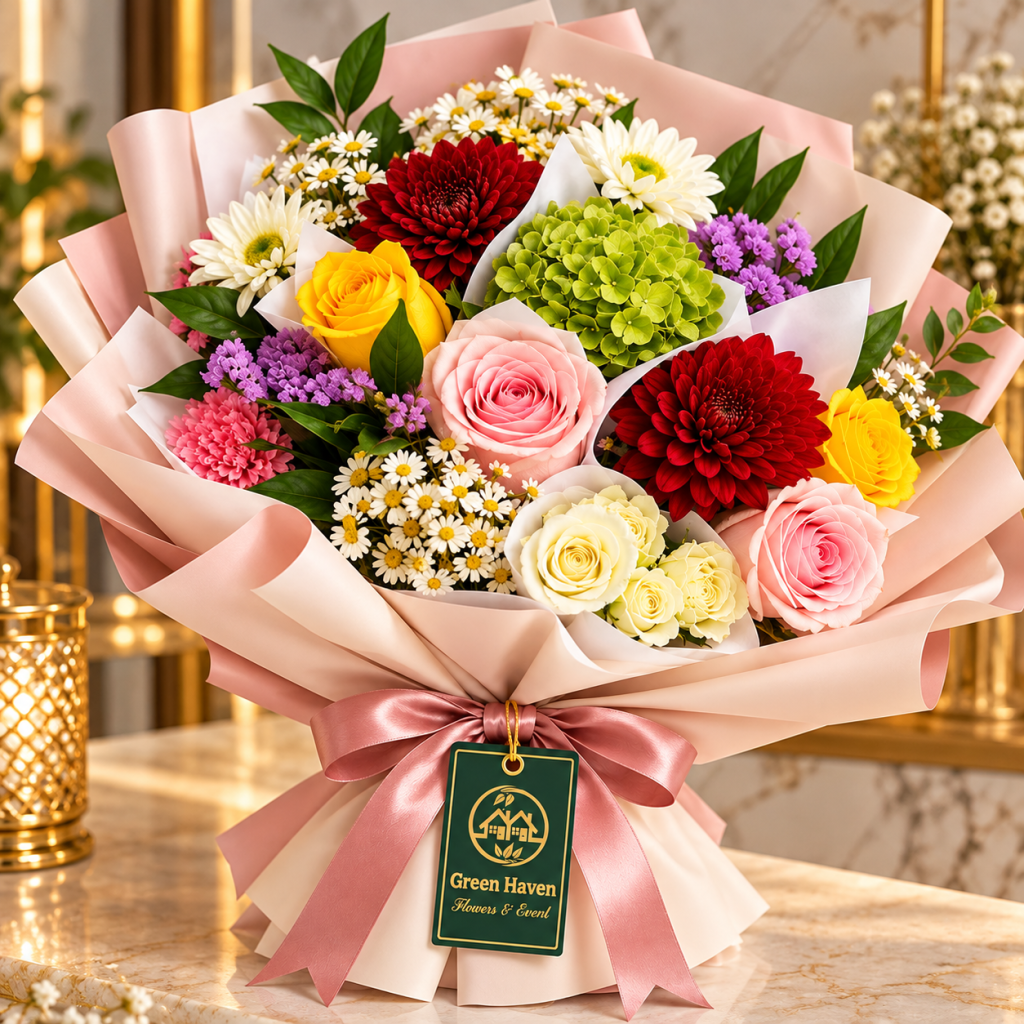 Rainbow Garden Luxury Bouquet