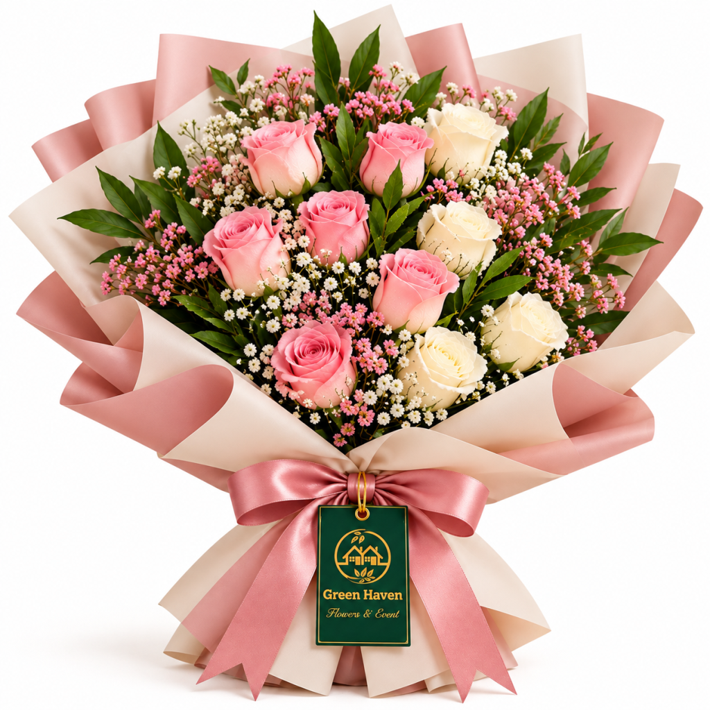 Blush Rose Elegance Bouquet