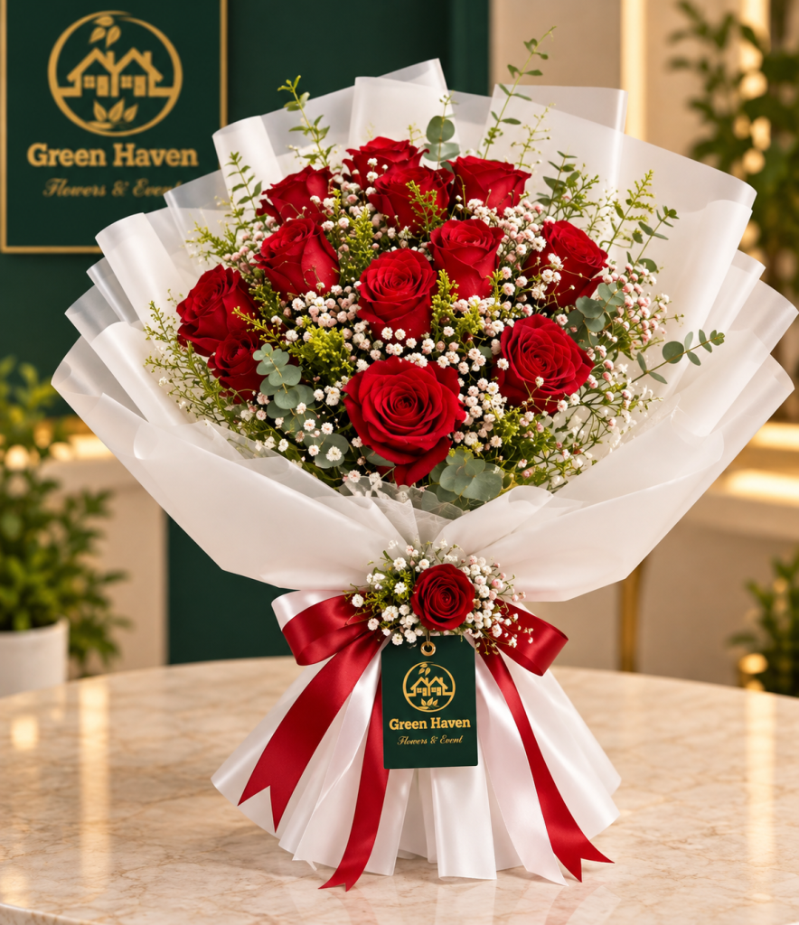 Eternal Love Red Rose Bouquet