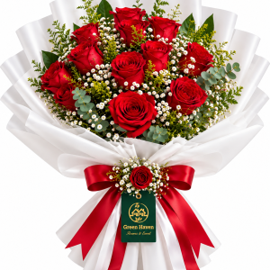 Eternal Love Red Rose Bouquet