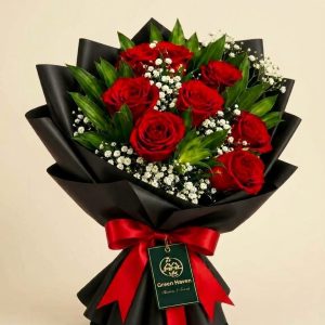 Classic Red Roses Bouquet