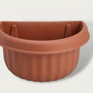 Plastic Pot Half Circle
