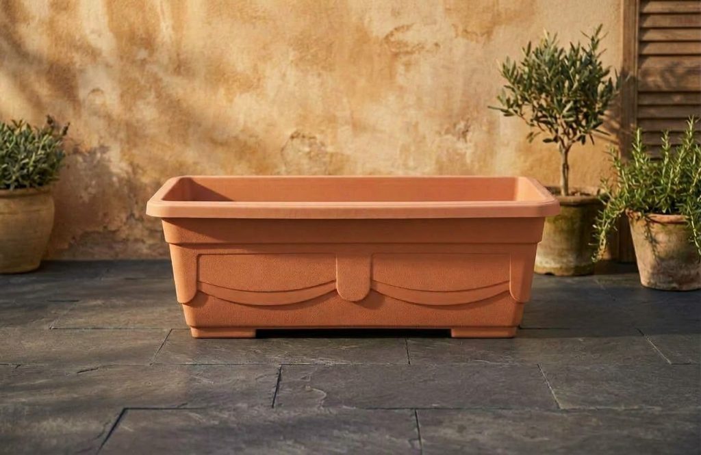 Plastic Pot Rectangle Big 117