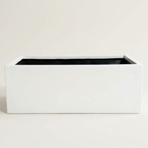 Fiber Pot White 142