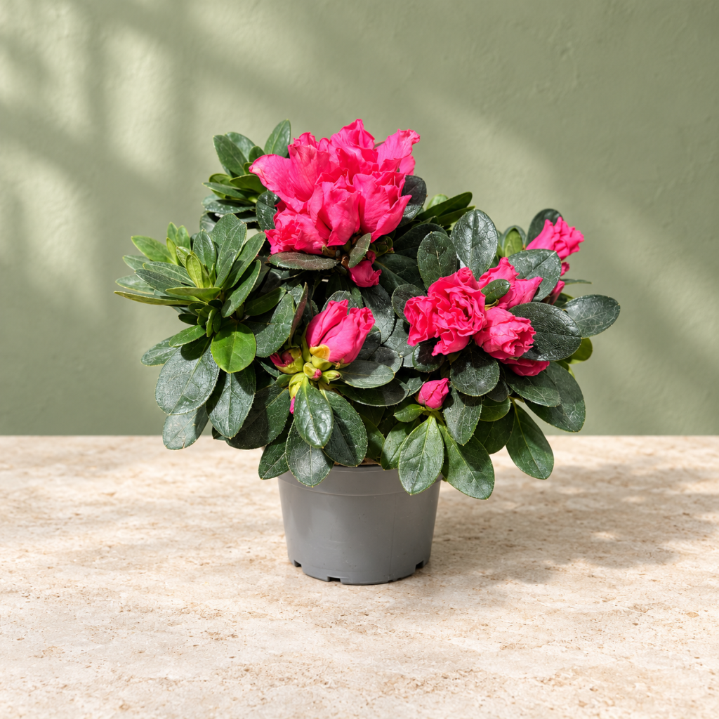 Hot Pink Azalea Plant