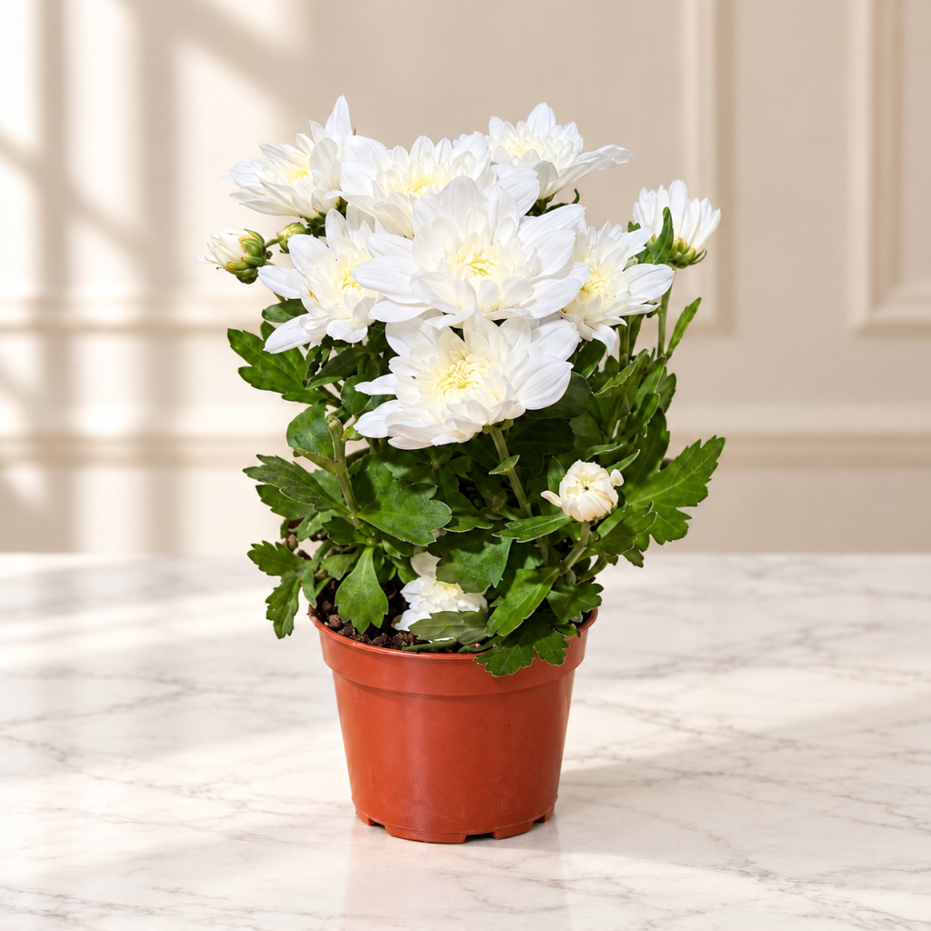 Chrysanthemum White Small